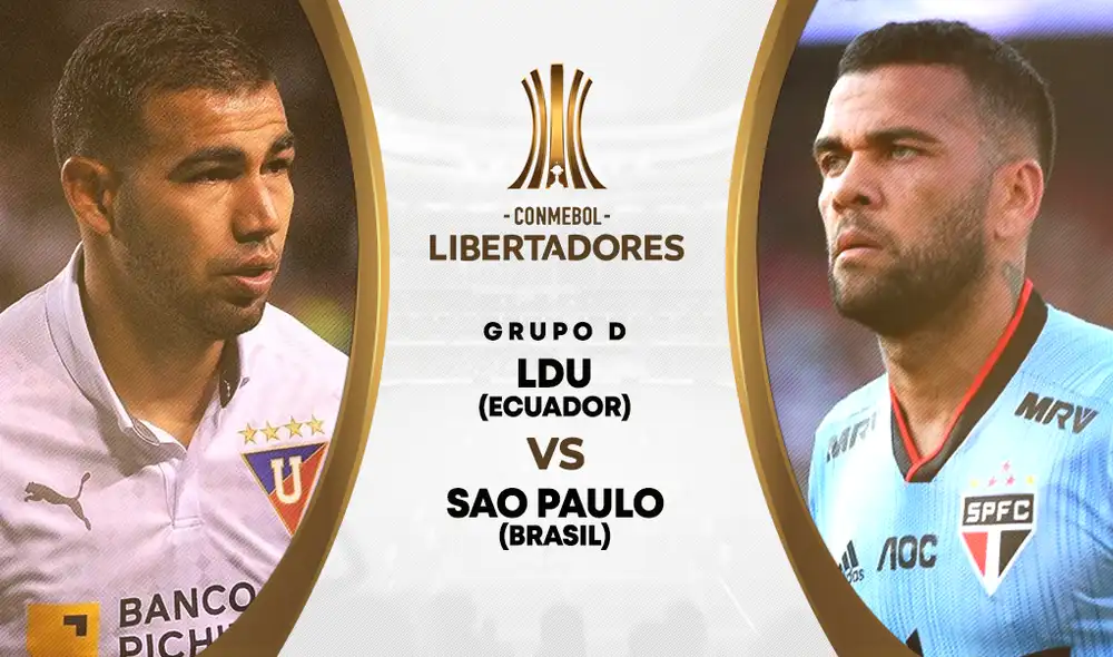 LDU Quito vs Sau Paulo por la segunda fecha del Grupo D de la Copa Libertadores. Foto: Prensa LDU Quito LDU Quito vs Sau Paulo por la segunda fecha del Grupo D de la Copa Libertadores. Foto: Prensa LDU Quito