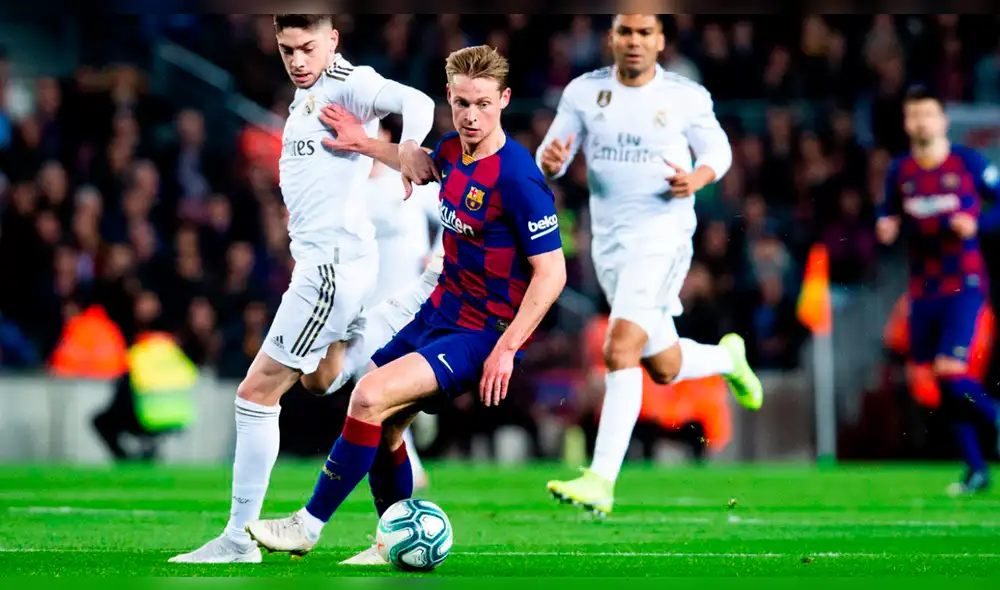 Real Madrid vs. Barcelona por la Liga Santander 2019. Foto: Twitter Barcelona