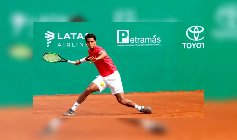 Juan Pablo Varillas jugará la segunda ronda del torneo. Créditos: Lima 2019