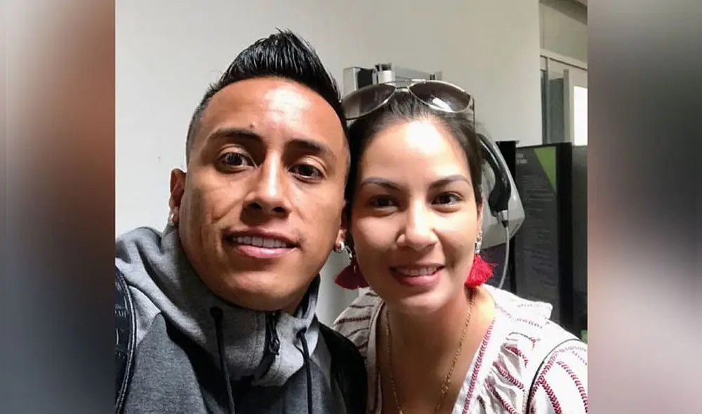 Christian Cueva y Pamela López