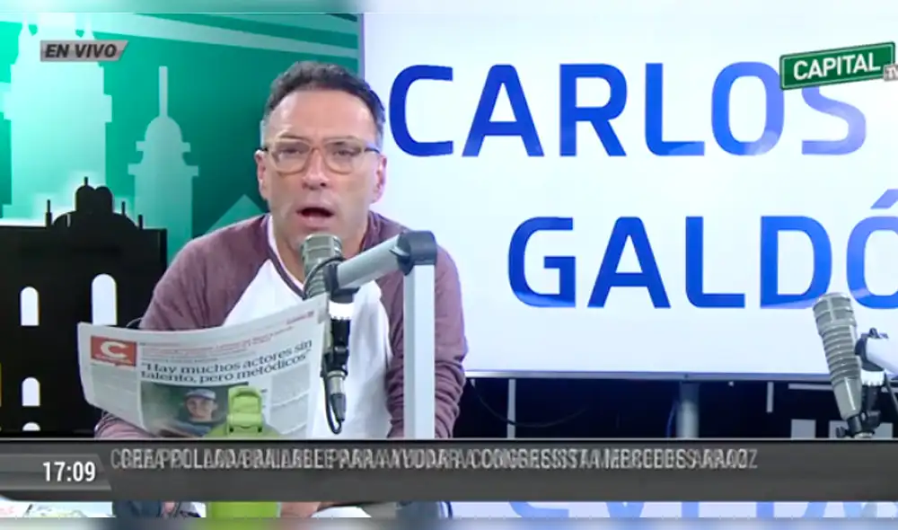 Carlos Galdós causa controversia con polémico comentario por la muerte de Sofía Rocha