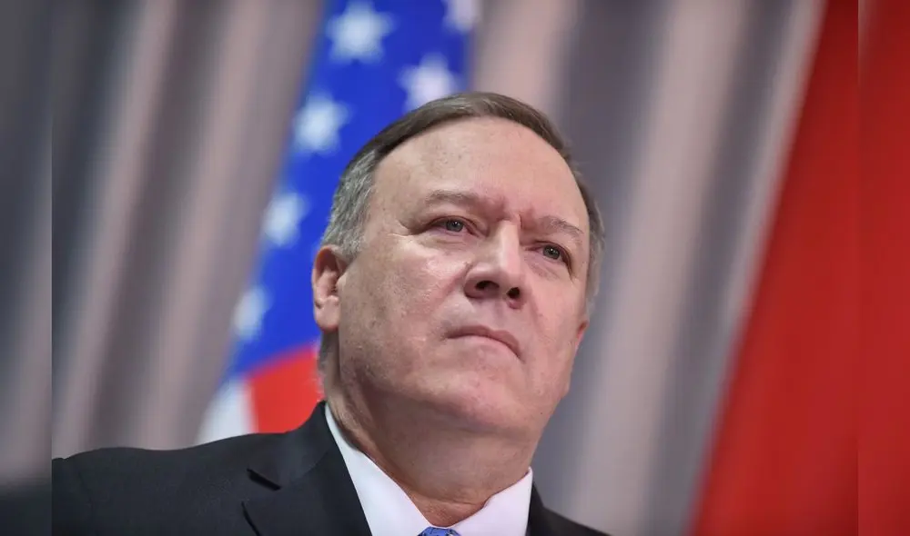 "Somos el mayor productor de petróleo del mundo y todo lo que usted tiene que hacer es llamarnos", lanzó Pompeo. Foto: AFP.