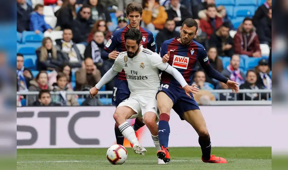 Real Madrid volteó y ganó 2-1 al Eibar en el Santiago Bernabéu [RESUMEN]