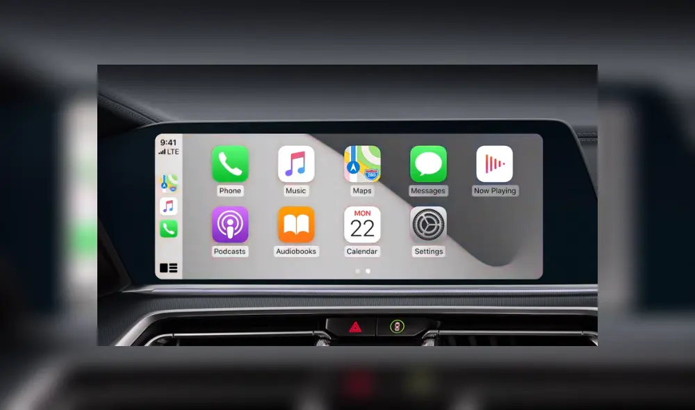 Resideño pantalla del auto. Foto: Captura.