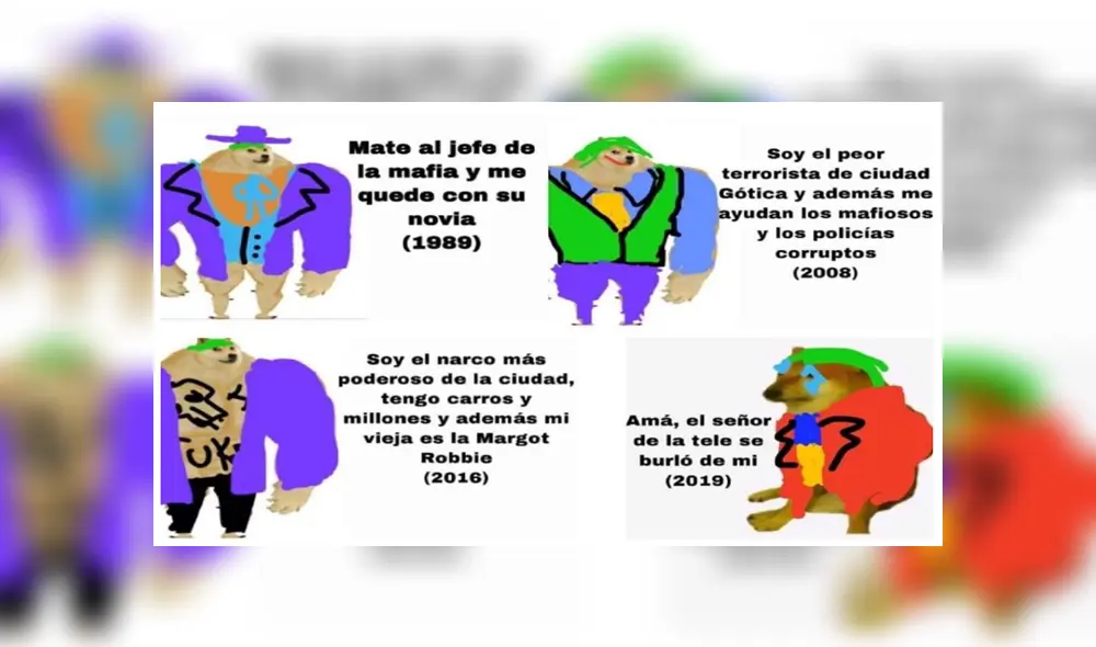 Desliza para ver los memes que se viralizaron en Facebook. Foto: Captura.