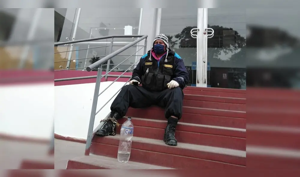 Agente de Serenazgo reclamó el retraso en el pago de sus haberes. Agente de Serenazgo reclamó el retraso en el pago de sus haberes.