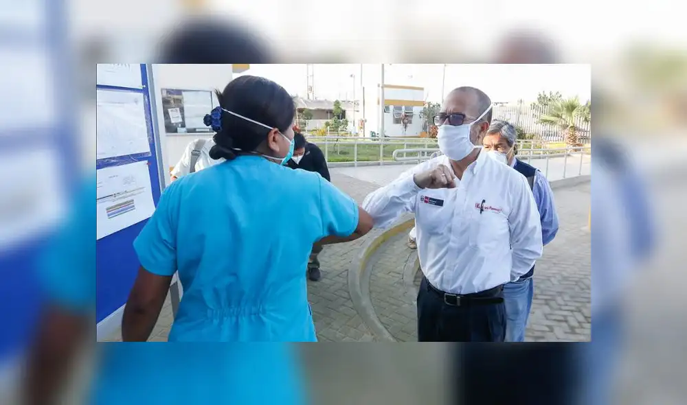 Durante su visita, el Ministro Zamora reconoció la necesidad de empezar a operar el Hospital Regional de Cañete. (Foto: Minsa)