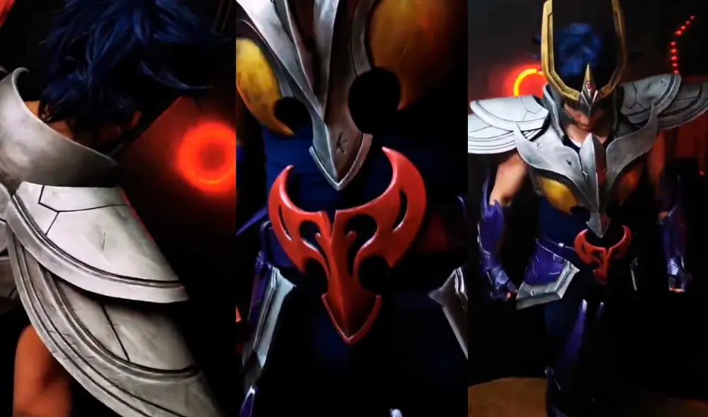 Desliza las imágenes para ver el increíble cosplay que hizo este muchacho de Ikki de Fénix Foto: captura de TikTok/dregonelhojaverde Desliza las imágenes para ver el increíble cosplay que hizo este muchacho de Ikki de Fénix Foto: captura de TikTok/dregonelhojaverde