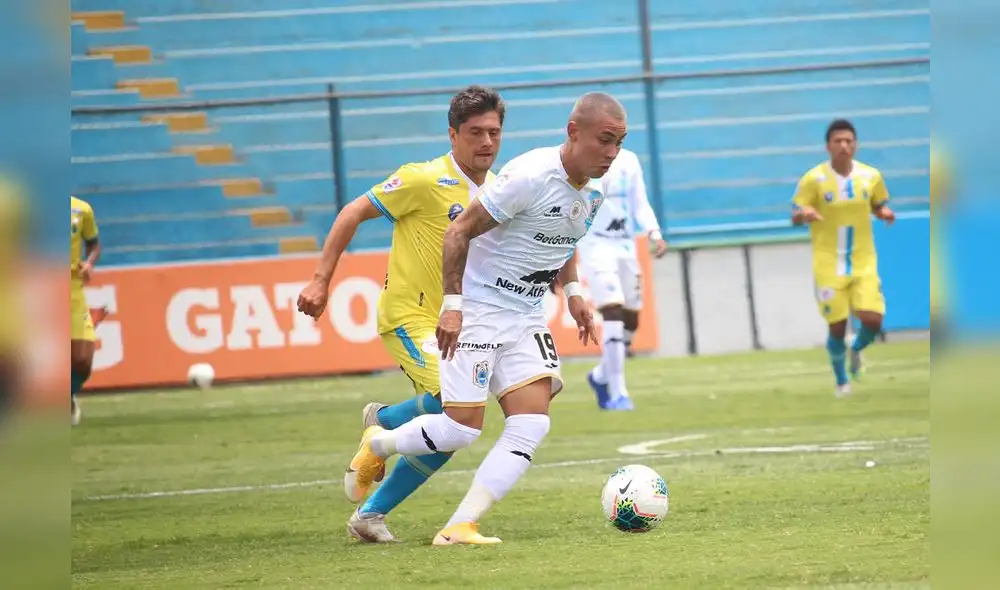 Jean Deza hizo una gran jugada para lograra el tercer gol de Binacional (Foto: Liga 1)