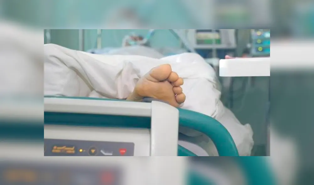 El paciente descubrió al agresor en pleno acto.