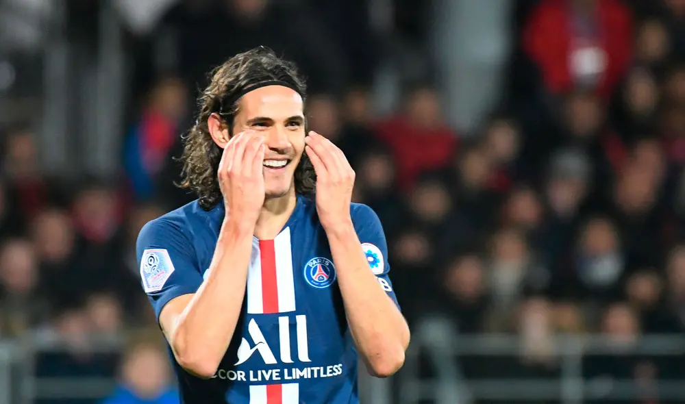 Edinson Cavani no participó de la Champions League post pandemia con el PSG. Foto: AFP Edinson Cavani no participó de la Champions League post pandemia con el PSG. Foto: AFP