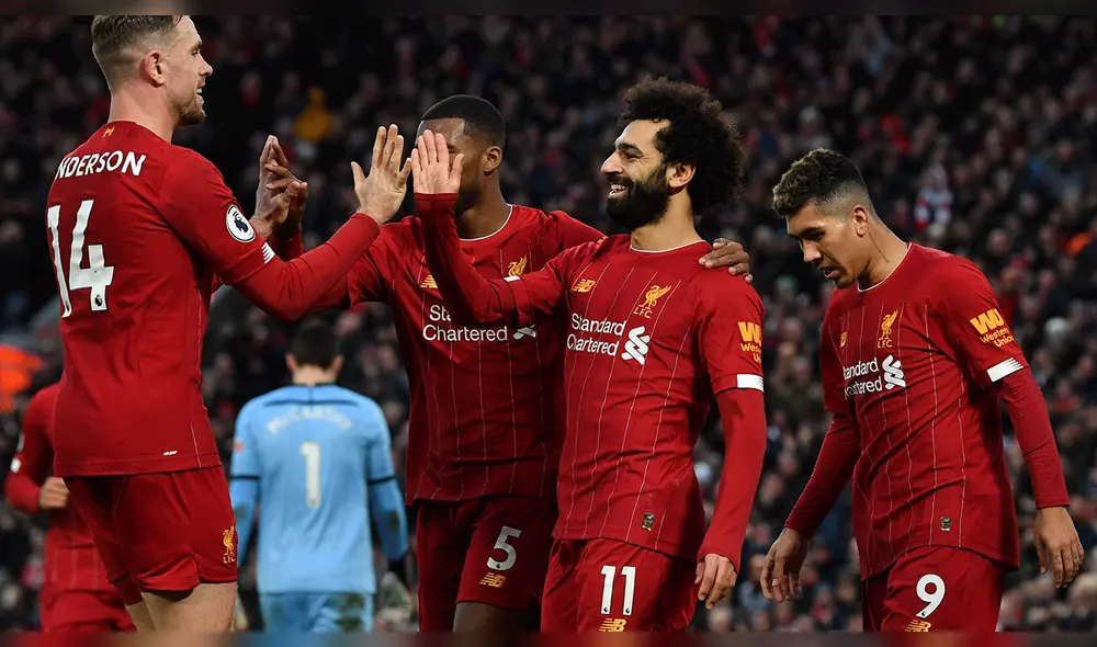 Liverpool podría proclamarse campeón de la Premier League. Foto AFP Liverpool podría proclamarse campeón de la Premier League. Foto AFP