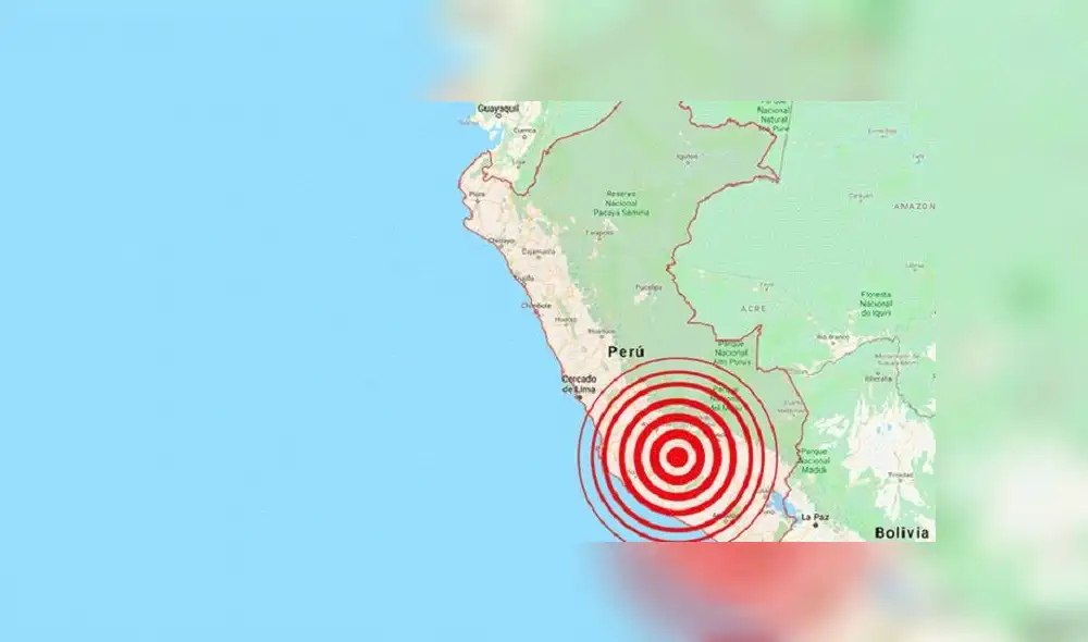 Sismo de 4.4 grados se registró esta tarde en Huancavelica