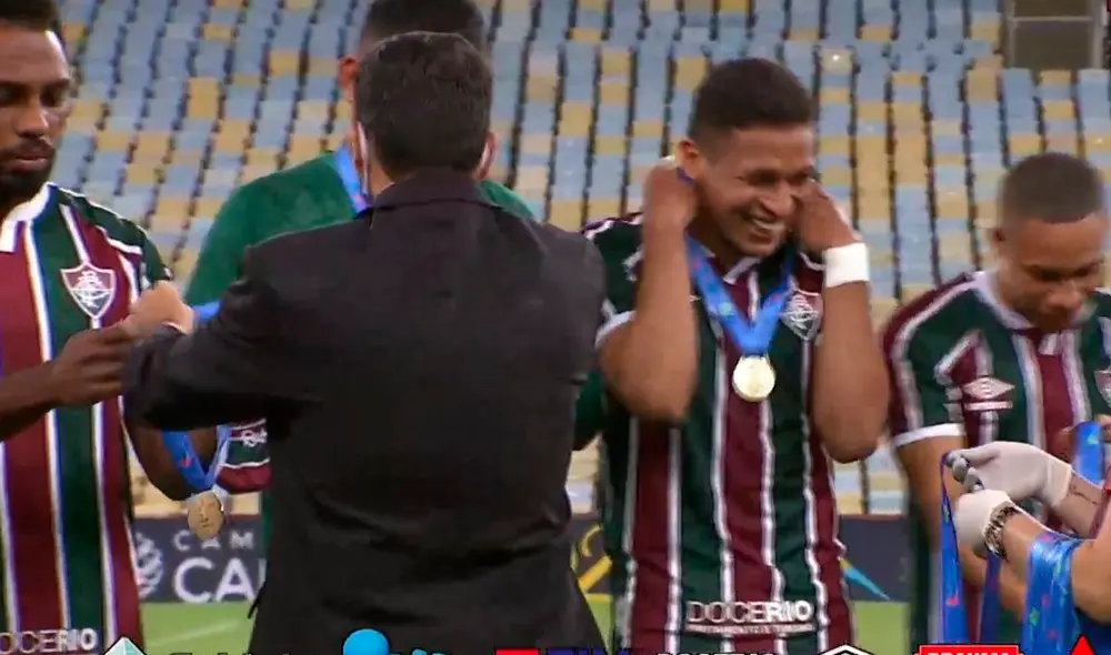 Fernando Pacheco consiguió su primer título con Fluminense ante el Flamengo en la final de la Taça Río. | Fluminense Football Club