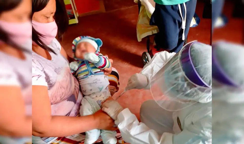 Niños deben deben cumplir con esquema de vacunación para prevenir enfermedades. Foto: Geresa Lambayeque. Niños deben deben cumplir con esquema de vacunación para prevenir enfermedades. Foto: Geresa Lambayeque.