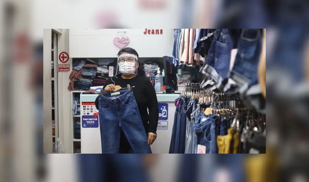 Locales y galerías serán multadas y clausuradas si no cumplen con protocolos y si sus trabajadores no tienen prueba negativa de COVID-19. (Foto: Jorge Cerdán / LaRepública)