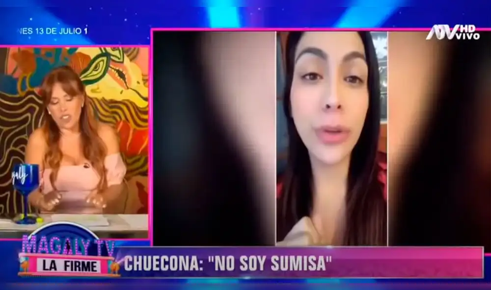 Magaly Medina se pronuncia tras la defensa de Fátima Segovia Foto: captura de ATV Magaly Medina se pronuncia tras la defensa de Fátima Segovia Foto: captura de ATV