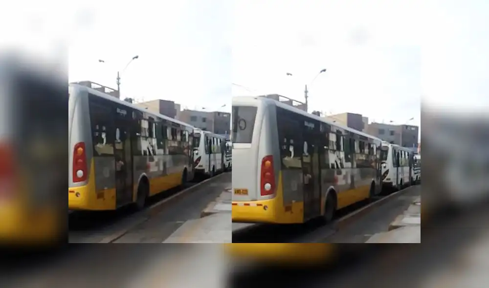 SMP: congestión vehicular genera malestar en ciudadanos [VIDEO]