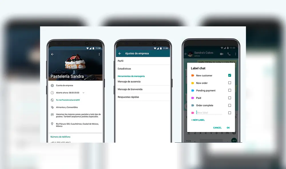 La nueva función de WhatsApp Business facilita las compras dentro de la app.