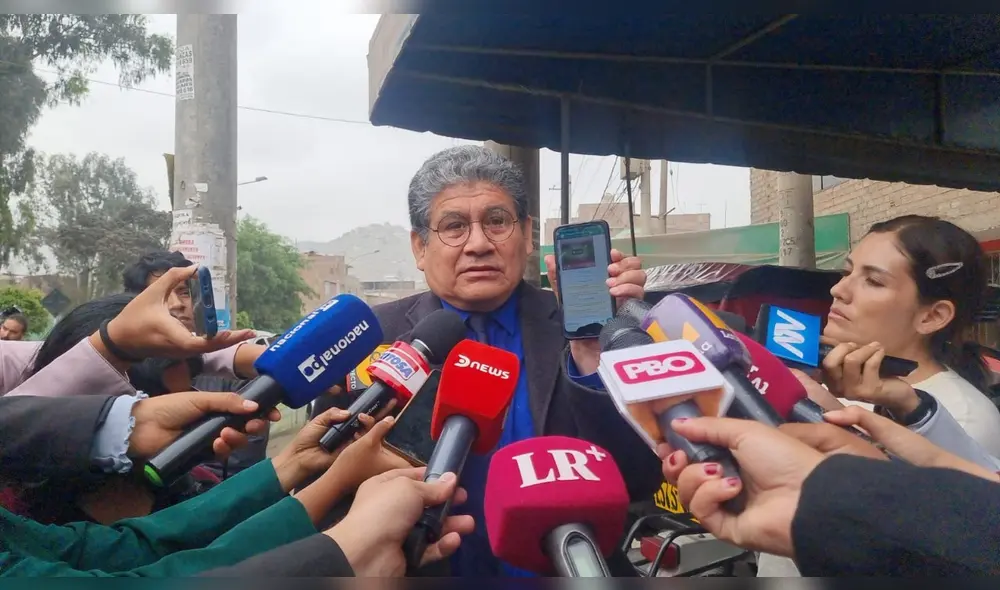 Abogado intentó formar parte de la defensa legal del exmandatario  en la audiencia desarrollada este jueves. Foto: Deysi Portuguez / URPI - LR