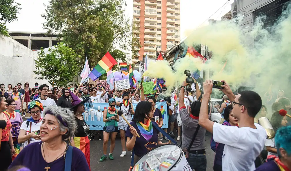 En algunas naciones, incluidas las de América Latina, han marchado en múltiples ocasiones para respaldar los derechos de la comunidad LGTBIQ+. Foto: AFP/referencial