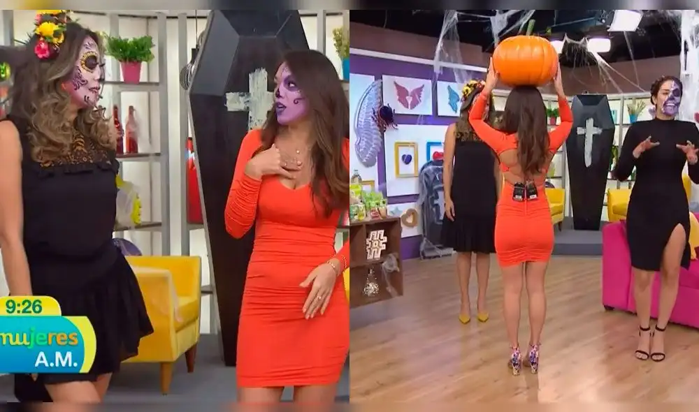 Las conductoras de "Mujeres al mando" se disfrazaron por Halloween.