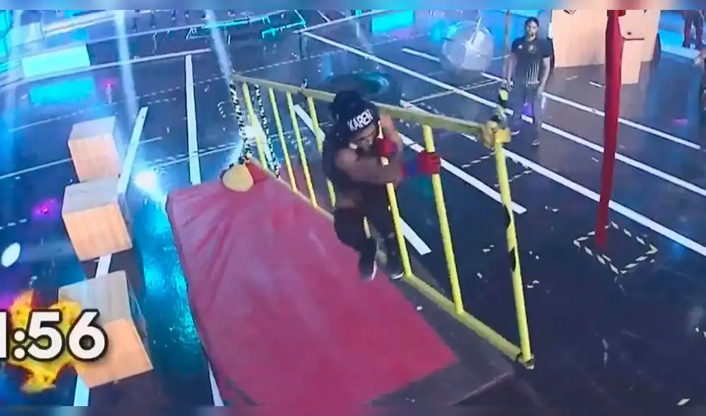 Karen Dejo sufre lesión en "Esto es Guerra" Karen Dejo sufre lesión en "Esto es Guerra"