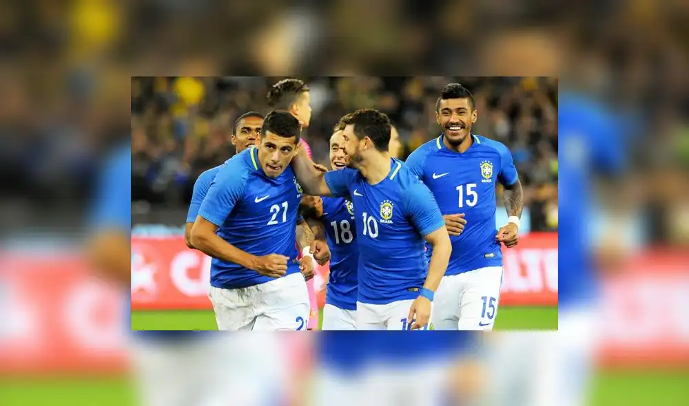 Brasil, plagado de suplentes, goleó a Australia en amistoso internacional [VIDEO]