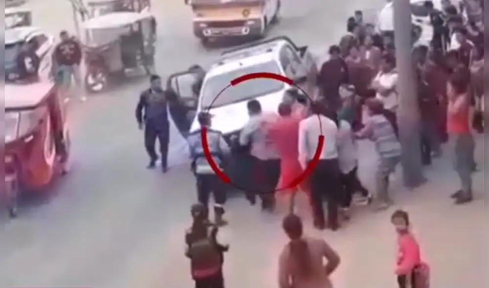 El docente fue identificado como José Antonio Escobar Sánchez, de 32 años de edad. (Foto: Captura video) El docente fue identificado como José Antonio Escobar Sánchez, de 32 años de edad. (Foto: Captura video)