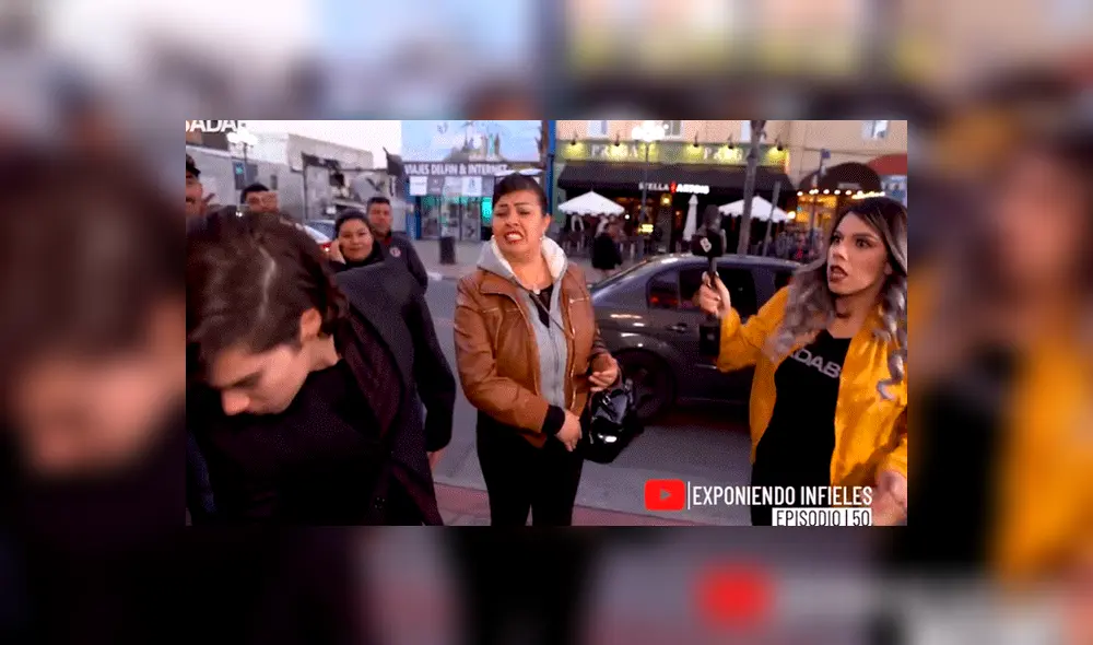 Vía YouTube: mujer mayor que le era infiel a joven fue desenmascarada por la 'chica Badabun'  [VIDEO]