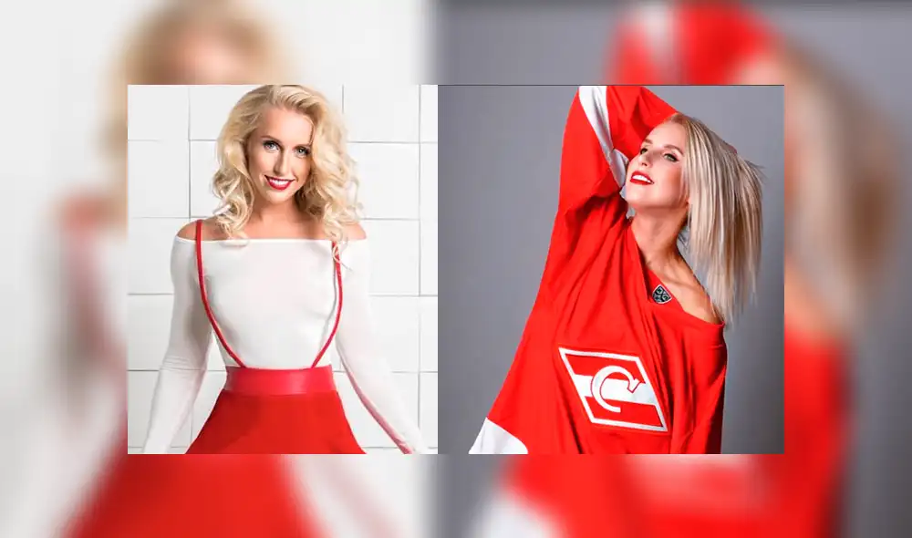 Spartak Moscú anunció lesión de jugadora de hockey con imagen sensual [FOTOS]