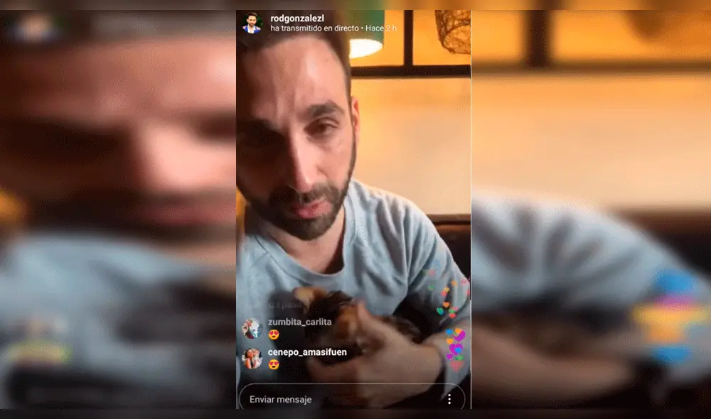  Rodrigo González se quiebra en vivo tras vivir doloroso momento [VIDEO]