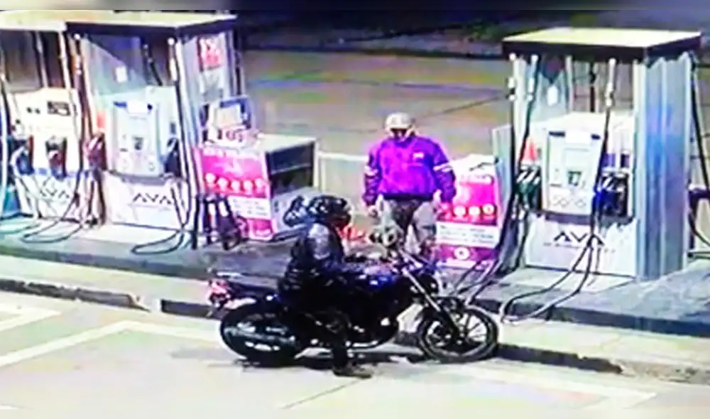 Delincuente finge ser cliente para asaltar grifo.