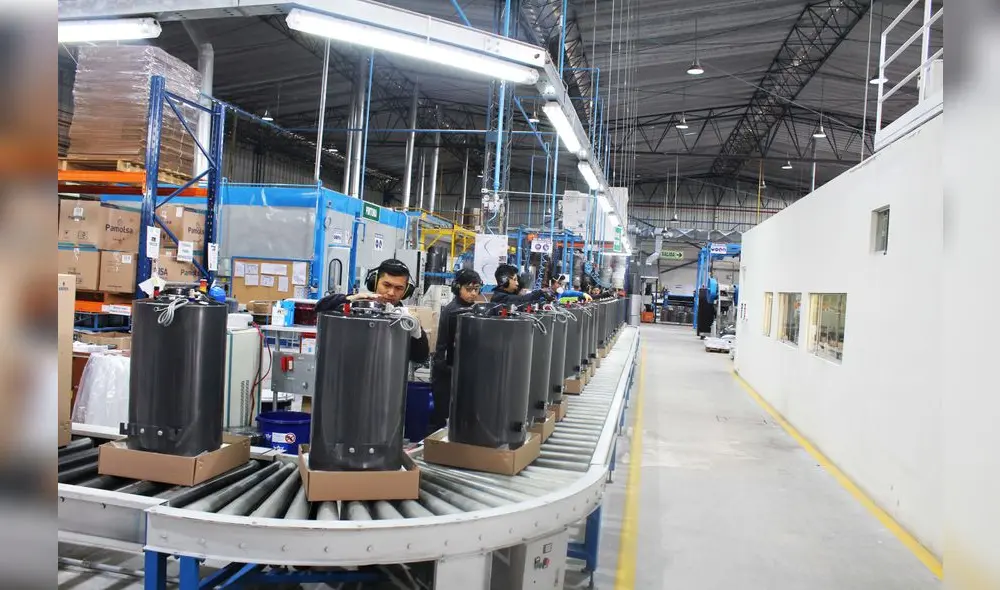 Planta de producción.