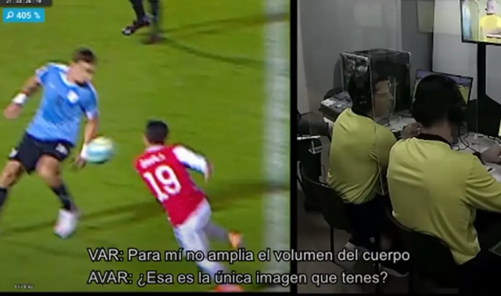 VAR - Chile vs Uruguay