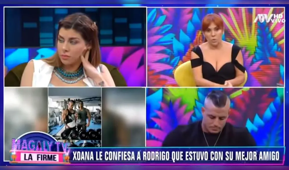 Xoana González y Rodrigo Valle