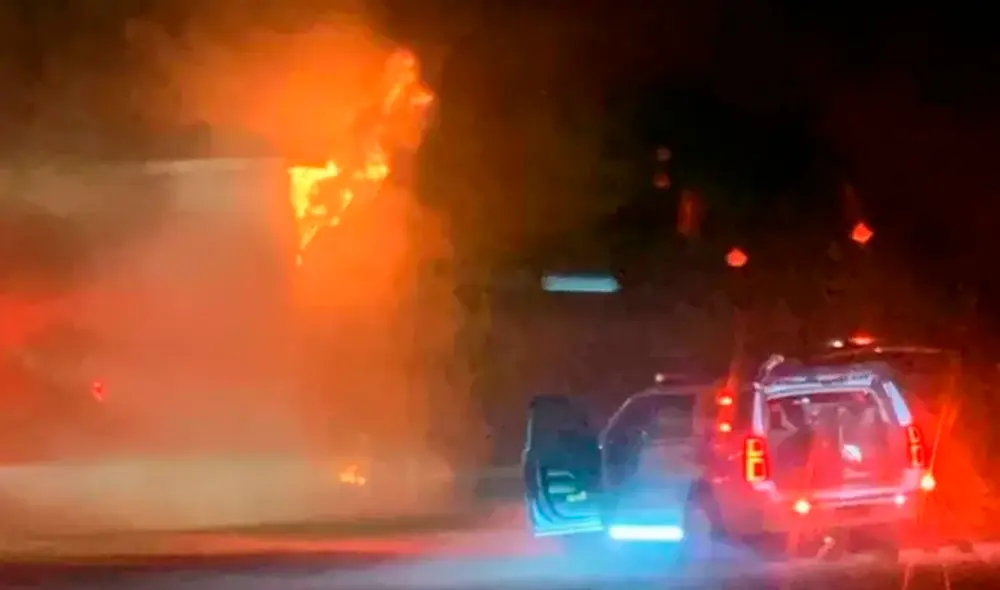 El pequeño tuvo algunas quemaduras al sacar a su hermana de la casa en llamas. Foto: Jefe de Bomberos del Estado de Maryland