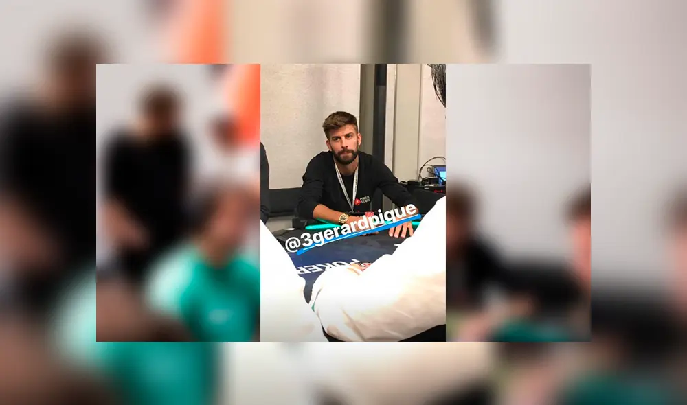Gerard Piqué y Arturo Vidal, jugadores del Barcelona, disputaron una torneo de póker y ganaron fuerte suma de dinero.
