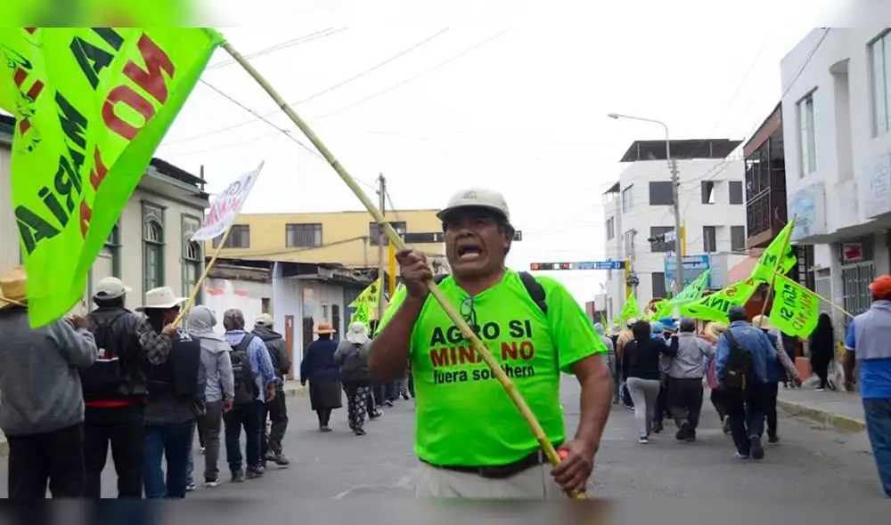 Protestas por Tía María se agudizan en su segundo día de paralización en Arequipa [FOTOGALERÍA]