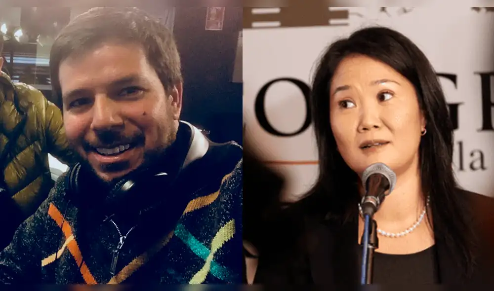 Twitter: Renato Cisneros "trolea" a Keiko Fujimori por su video de 'golpe de estado'