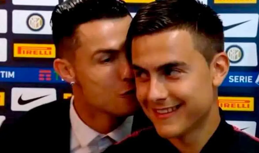 Juventus derrotó a domicilio al Inter de Milán y en zona mixta Paulo Dybala recibió un beso del mismísimo Cristiano Ronaldo. Juventus derrotó a domicilio al Inter de Milán y en zona mixta Paulo Dybala recibió un beso del mismísimo Cristiano Ronaldo.