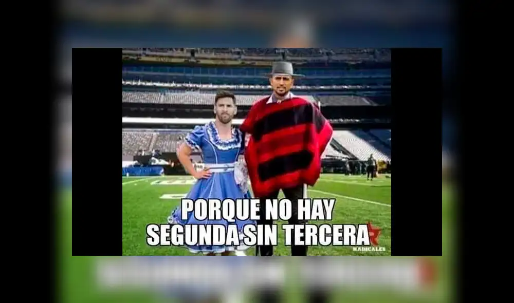 Los memes no perdonaron a ambas selecciones.
