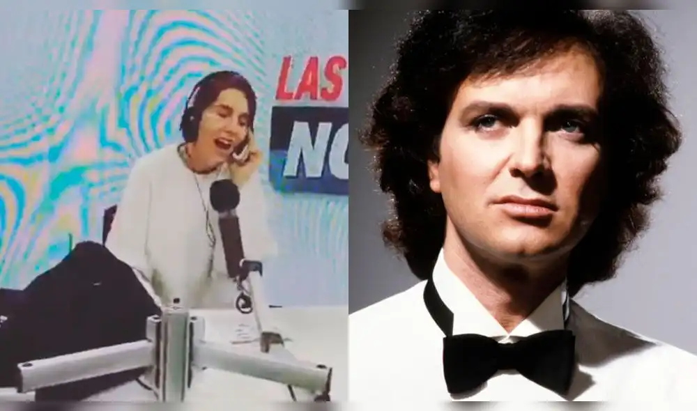 Conductora de Latina recordó al fallecido artista español cantando a capella uno de sus temas Conductora de Latina recordó al fallecido artista español cantando a capella uno de sus temas