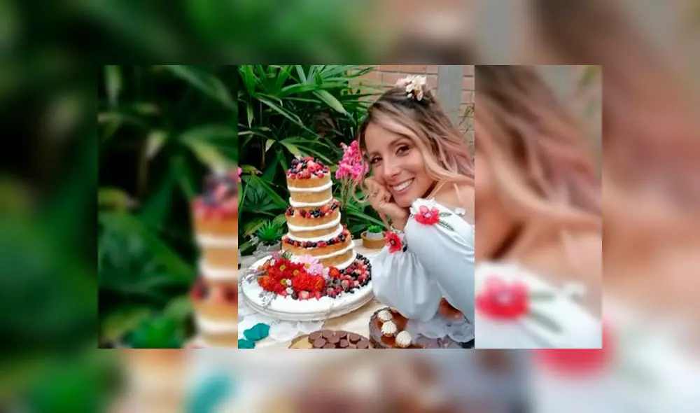 Fiorella Flores se casó con publicista y tuvo particular ceremonia [FOTOS y VIDEO]