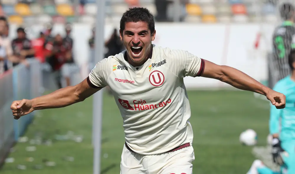 Aldo Corzo marcó el 1-0 de Universitario en el último clásico del fútbol peruano. Foto: Rodolfo Contreras. Aldo Corzo marcó el 1-0 de Universitario en el último clásico del fútbol peruano. Foto: Rodolfo Contreras.