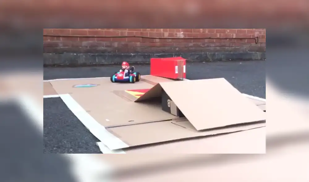 En Facebook se hizo viral el increíble circuito de Mariko Kart que un padre construyó para su hijo. En Facebook se hizo viral el increíble circuito de Mariko Kart que un padre construyó para su hijo.