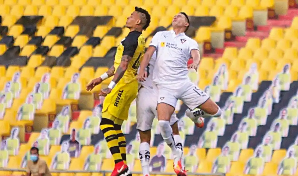 El último enfrentamiento entre ambos equipos terminó en un empate 2-2. Foto: BarcelonaSC / Twitter El último enfrentamiento entre ambos equipos terminó en un empate 2-2. Foto: BarcelonaSC / Twitter