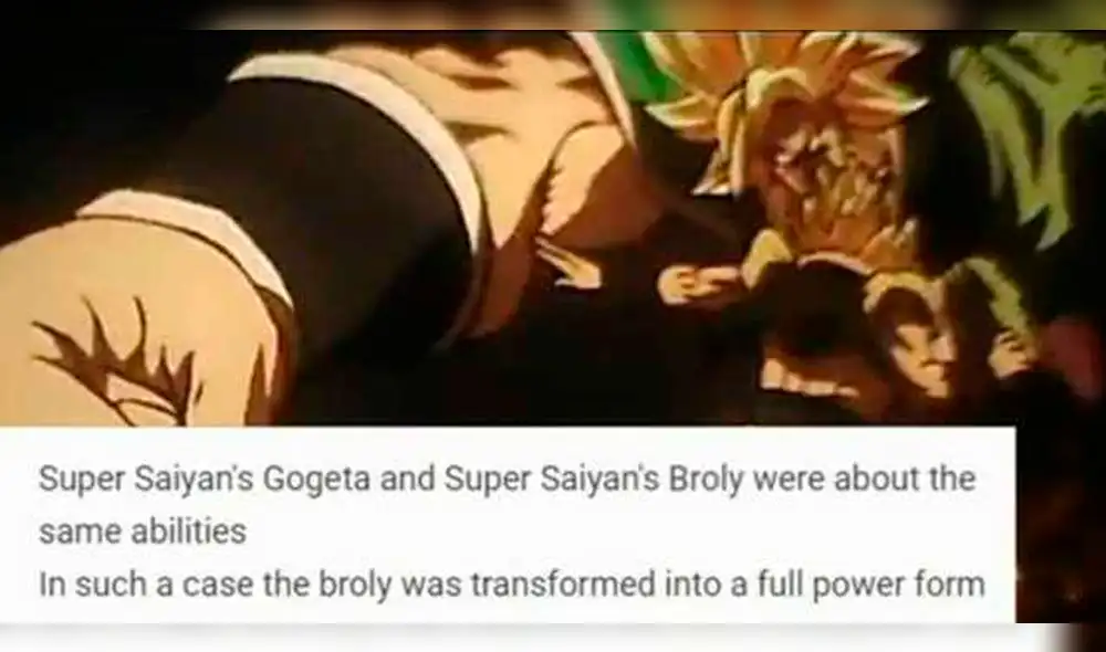 Dragon Ball Super Broly: filtran imágenes de la increíble fusión de Goku y Vegeta tras función en Japón