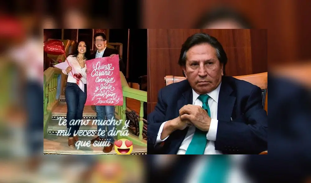 Lady Bardales: la romántica pedida de matrimonio de la exguardaespaldas de Alejandro Toledo Lady Bardales: la romántica pedida de matrimonio de la exguardaespaldas de Alejandro Toledo