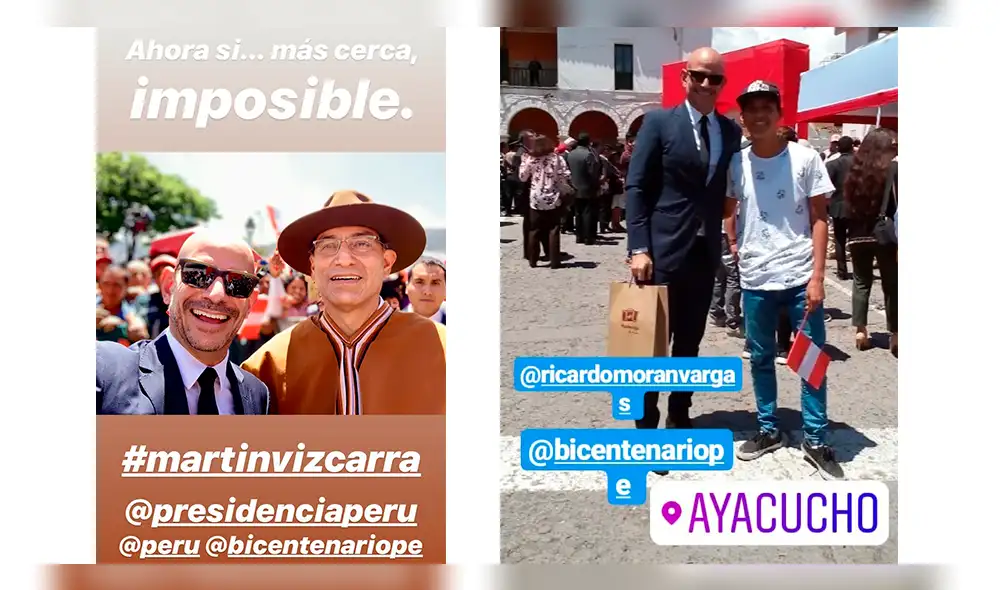 Instagram: Ricardo Morán sorprende con fotografía al lado del presidente Martín Vizcarra [VIDEO]